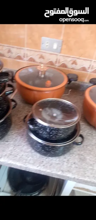 5 طناجر جرانييت 2 ظغط الياقطين