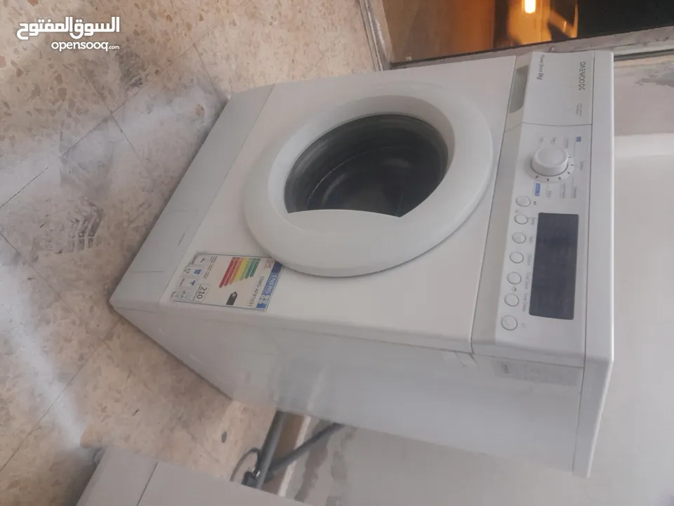غسالة دايو بحال الوكاله 8 كيلو الموقع اربد بيت راس