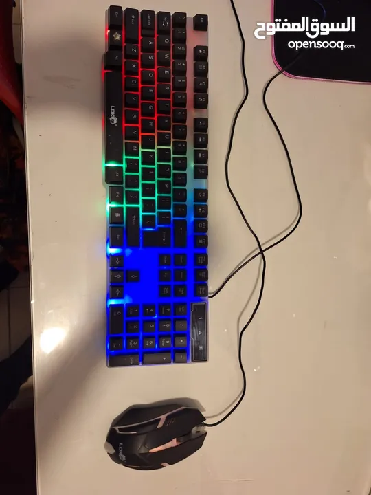 Keyboard and mouse