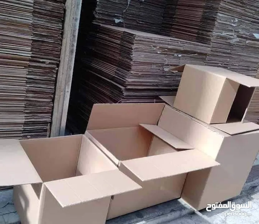 كراتين للبيع للشحن والنقل المفروشات المنزلية وتغليف كرتون قوى جدان لرحيل
