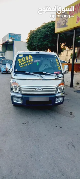 هيونداي بورتر 2015 حره جمرك جديد كاش او اقساط عن طريق المعرض