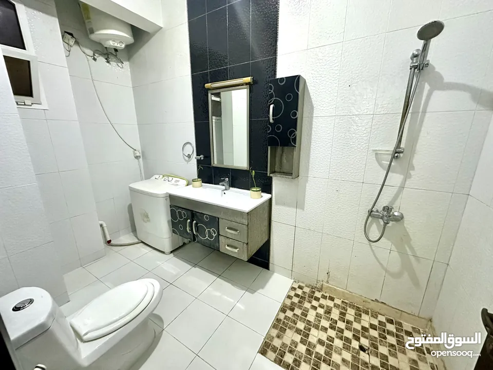 Room with attached bathroom without kitchen full furnished in Alkhwair 33 behind technical college