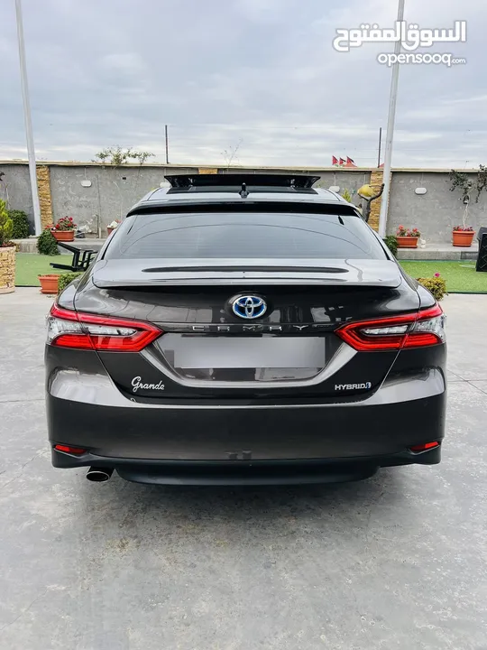 كامري قراندي بنوراما. Toyota Camry GLE Hybrid2021