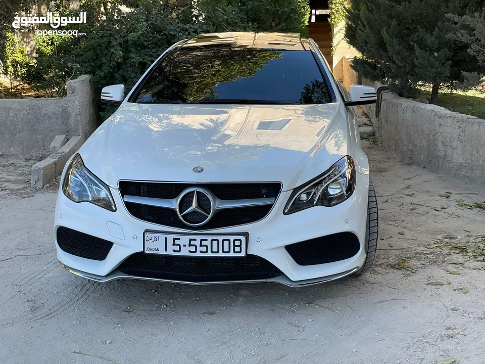 مرسيدس e 200 coupe غير مجمركة