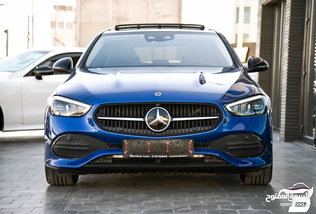 مرسيدس سي كلاس مايلد هايبرد بلاك ايديشن 2022 Mercedes C200 Mild Hybrid Night Package