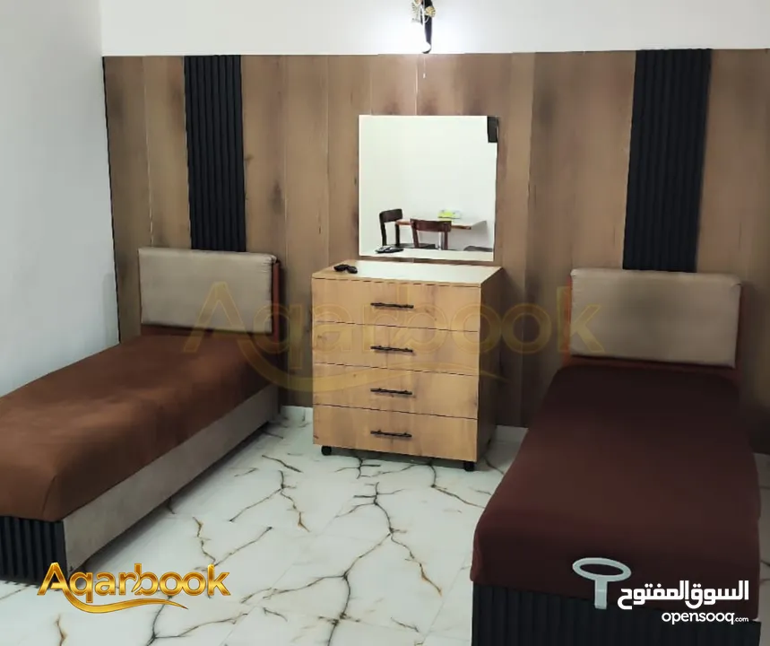استوديو مفروش للايجار لفئة الموظفات البنات فقط