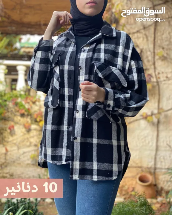 قطع ملابس ستاتي تركي بجنن و في مقاسات..