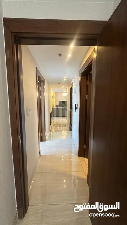 في أجمل مناطق عبدون شقة مفروشه للبيع طابق ثامن 133م بسعر مميز / ref 9539