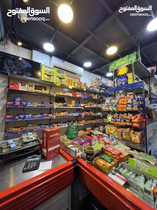 محل سوبر ماركت جاهز للتسليم للبيع بسعر مغري