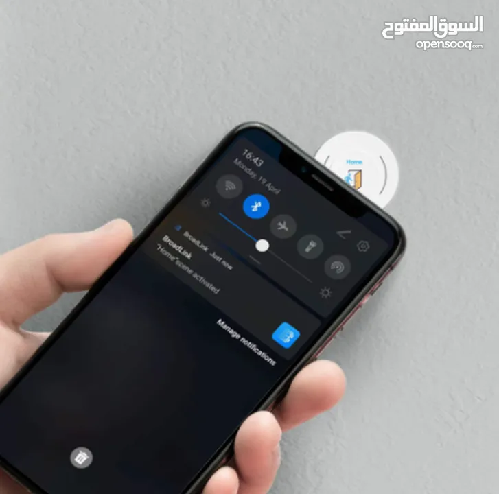 برودلينك جهاز التحكم عن بعد العالمي برودلينك يعمل مع اليكسا جوجل هوم Broadlink RM4 mini