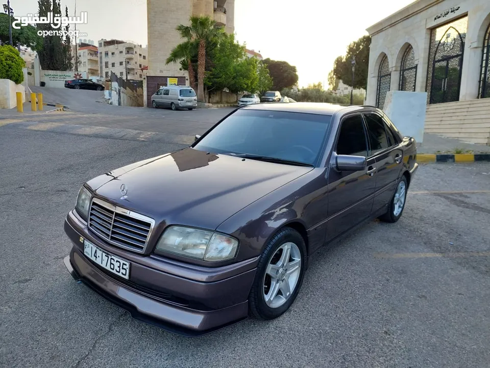 مرسيدس بنز C200موديل 1996 محدثه 2000