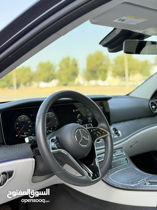 مرسيدس E350 AMG 2022 دفريشن حادث بسيط جداً