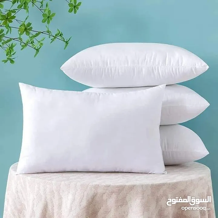 مخدات هولفن الطبيه صحية تماماً وعديمة الرائحة وغير مسببة للحساسية الوجه الخارجي مصنوع من البوليست