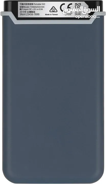 هارديسك داخلي مساحة 250 جيجا بايت  ترانسيند Trancsend Portable SSD Hardisk ESD270C 250GB