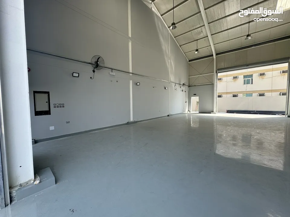 New building with insulated sheets and camera surveillance. Suitable for premium clients.