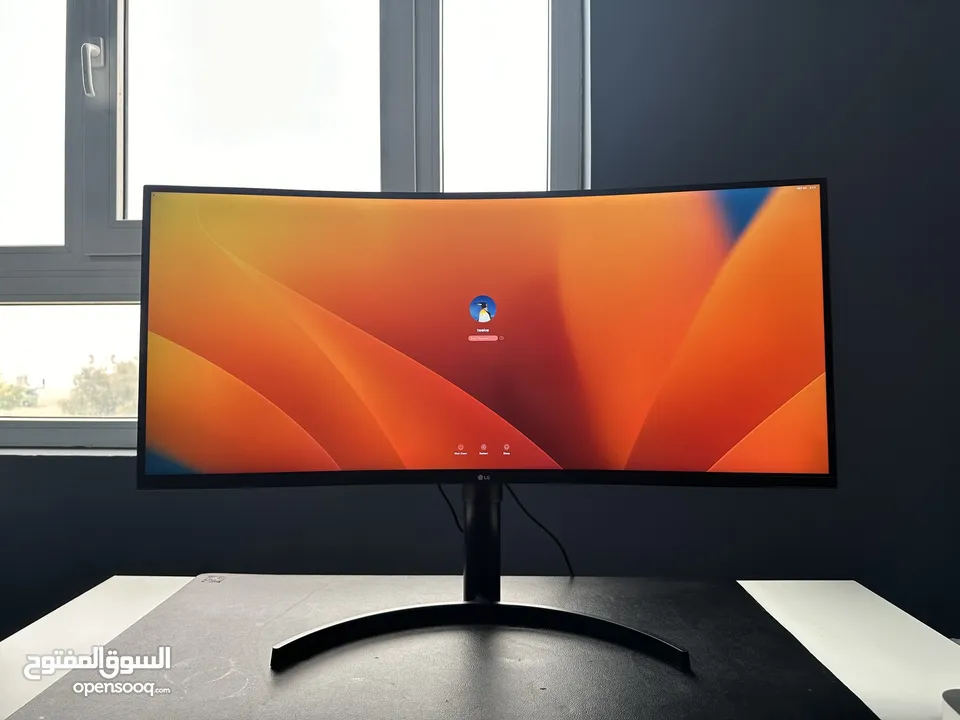LG Ultra wide 34-inch curved monitor