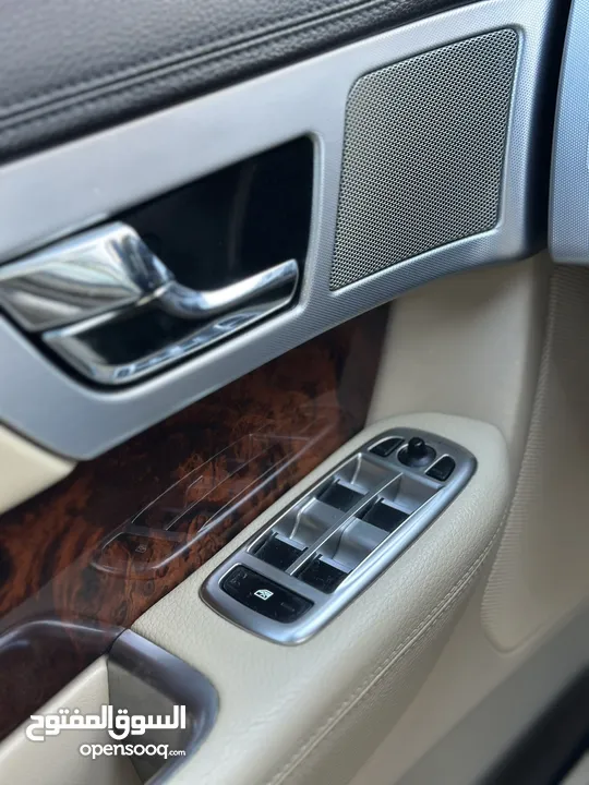 JAGUAR XF 2014 Full option وارد الوكالة / صيانة الوكالة قاطعة مسافة 100 الف كم
