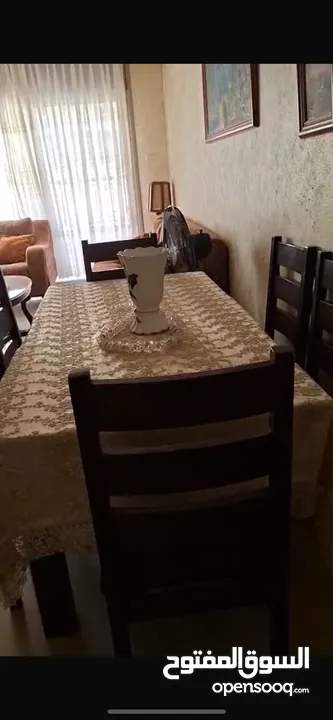 شقه شبه ارضي مفروشه للبيع مرتبه مشمسه باسكان البيدر راقي قريبه جدا عالمدارس والسوبرماركت والجامع