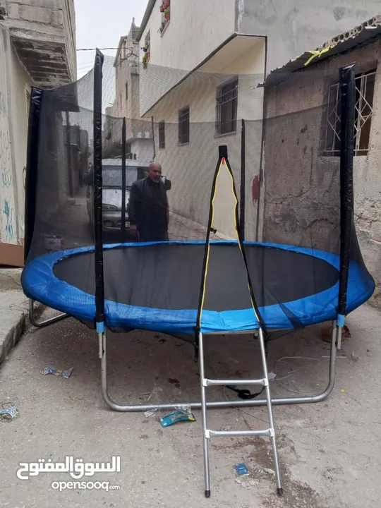 ترامبولين مقاس كبير 3 متر ما يقارب 10 قدم جديد