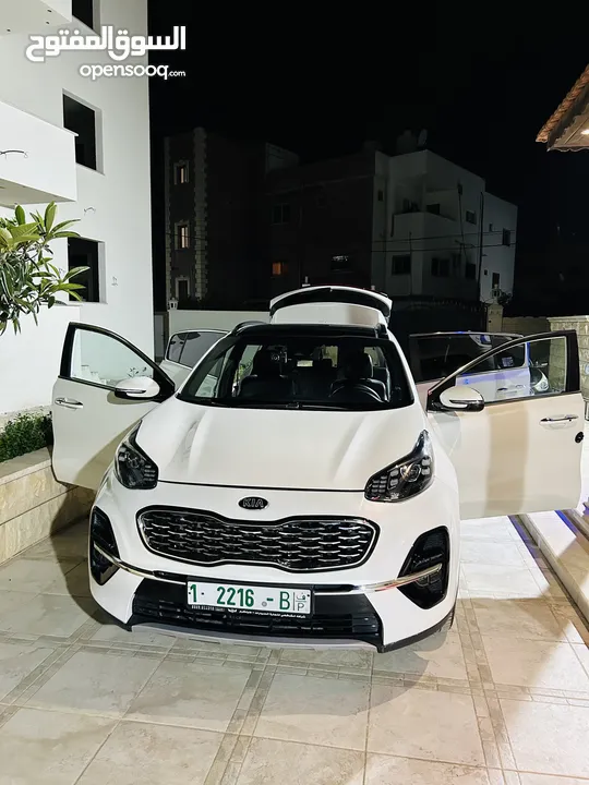 كيا سبورتاج 2020 سعر حرق فل كامل الإضافات لون أبيض عاجي محرك 2000 بانوراما تدفئة وتبريد مقاعد جنط19