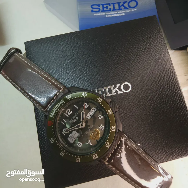 ساعة سيكو إصدار محدود seiko watch street fighter