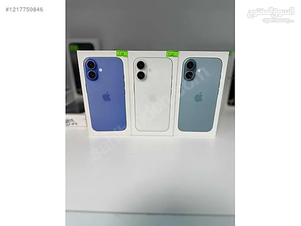 iPhone 16 128GB  جديد كفالة شرق اوسط