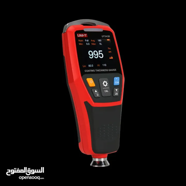 يتوفر لدينا جهاز فحص سماكة الدهان  ا يتوفر نقل الداتا عبر USB