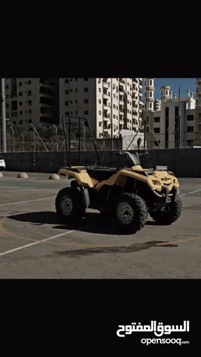 تركترون  بمبادير دفع رباعي  بنزين  2014 450cc