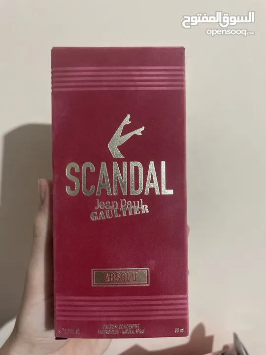 Jean Paul Gaultier Scandal Parfum For Women 80ml مفتوح و ليس مستعمل اصلي