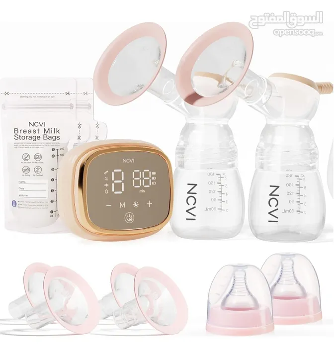 شفاط حليب كهربائي مزدوج بدرجة مستشفى NCVI Double Electric Breast Pump (Hospital-Grade Strength)