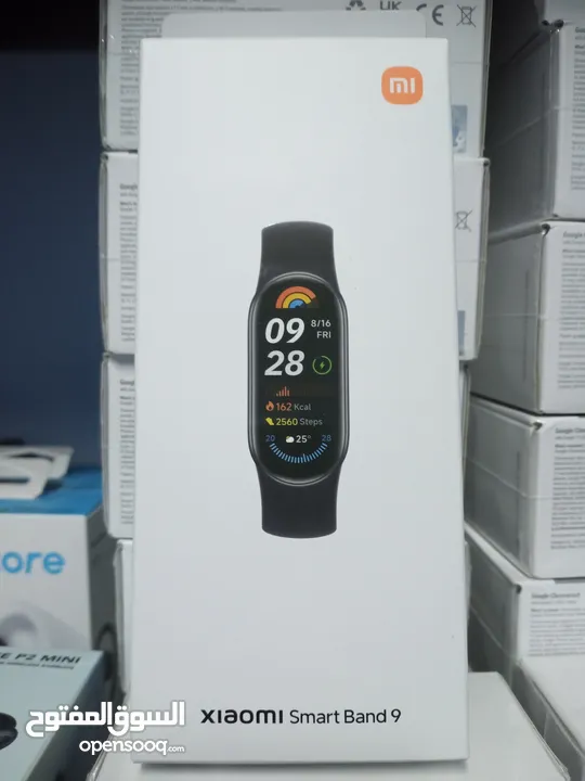 شاومي باند 9 الجديد بسعر ممتاز Xiaomi Smart mi Band 9 Midnight Black