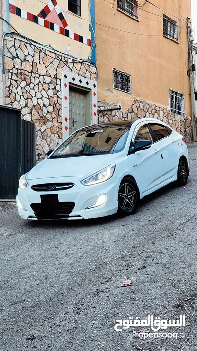 /Hyundai Accent 2016 برخصة بنزين  1400  6 غيار  056110865 جير ماطور شوسطة مكنيكيات افحص وين بدك