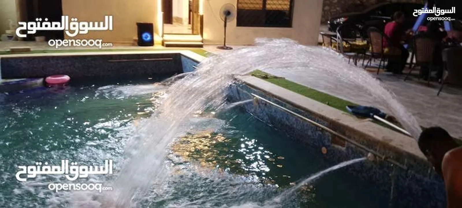 شاليه فاخر اطلالة رائعه جرش سعر مغري