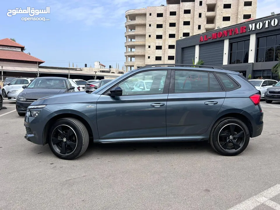 سكودا كاميك Monte carlo ترخيص 2020 محرك 1500 بنزين جير أوتوماتيك 150 حصان لون بترولي