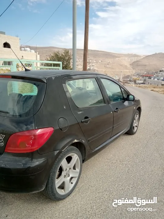 بيجو 307 موديل 2005 للبيع بحالة جيدة