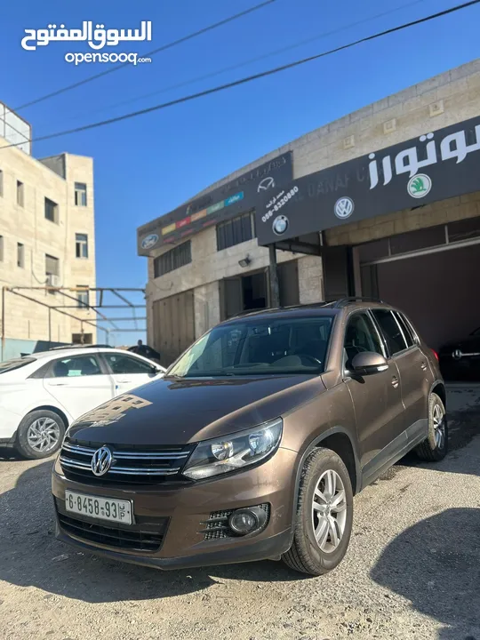 تيجوان 2013 ترخيص 2012 فل مسكر  مطور 2000 بنزين  4×4