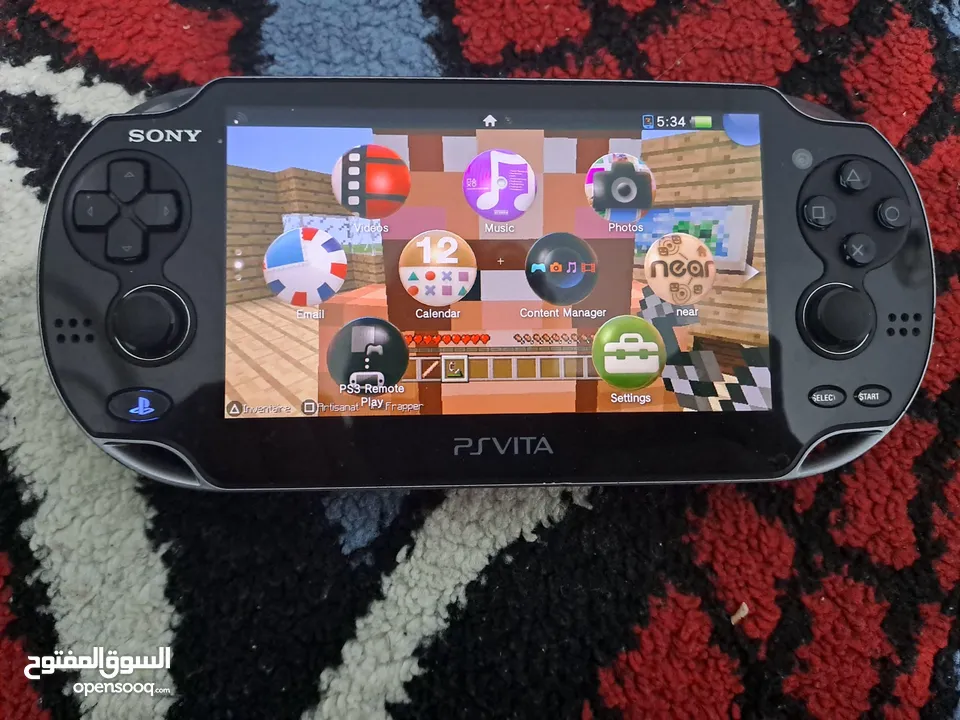 بلايستشن فيتا معدل مع متجر مفتوح PS VITA - فل العاب 3000 لعبة مع محاكيات