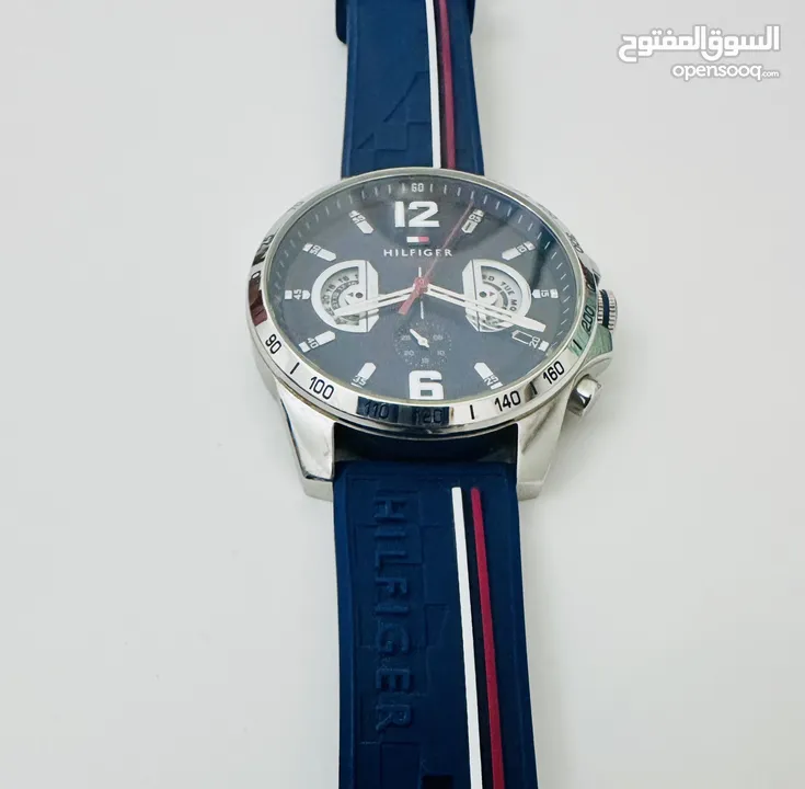 Tommy Hilfiger original Blue dial & silicon strap analog quartz Men’s watch. Brand new condition.