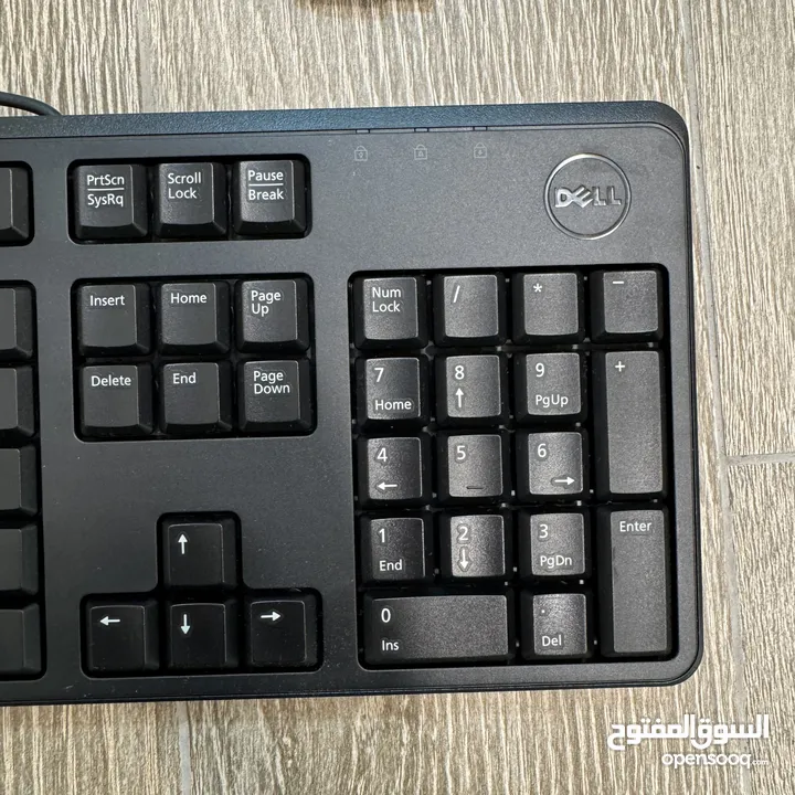 مخفَّضة أكثر من 50% - لوحة مفاتيح ديل جديدة Dell keyboard kb212-b