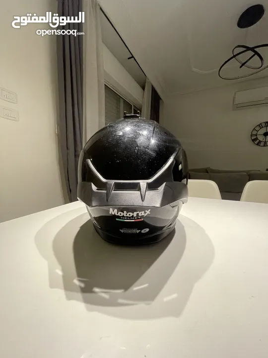 Motorax Helmet, Size L, Used but in new condition