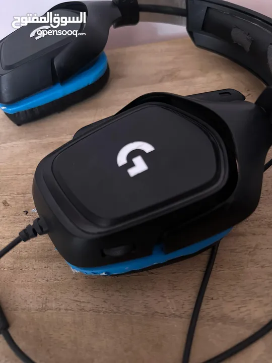 سماعة لوجيتك g432 logitech اصلية بحالة ممتازة جدا صوت نقي ومرتب 7.1 مع جميع المميزات وخامة ممتازة جد