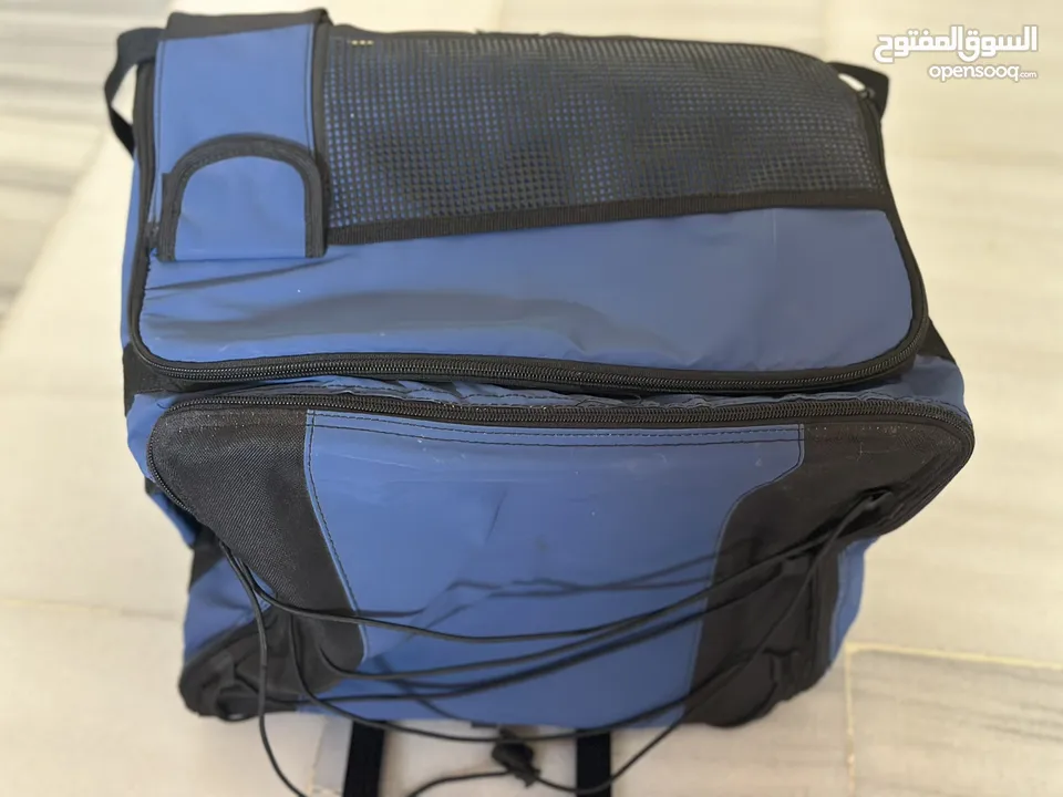 New large capacity insulated cooler box with  Wheels ايس بوكس او حافظ طعام بارد مع عجلات جديد