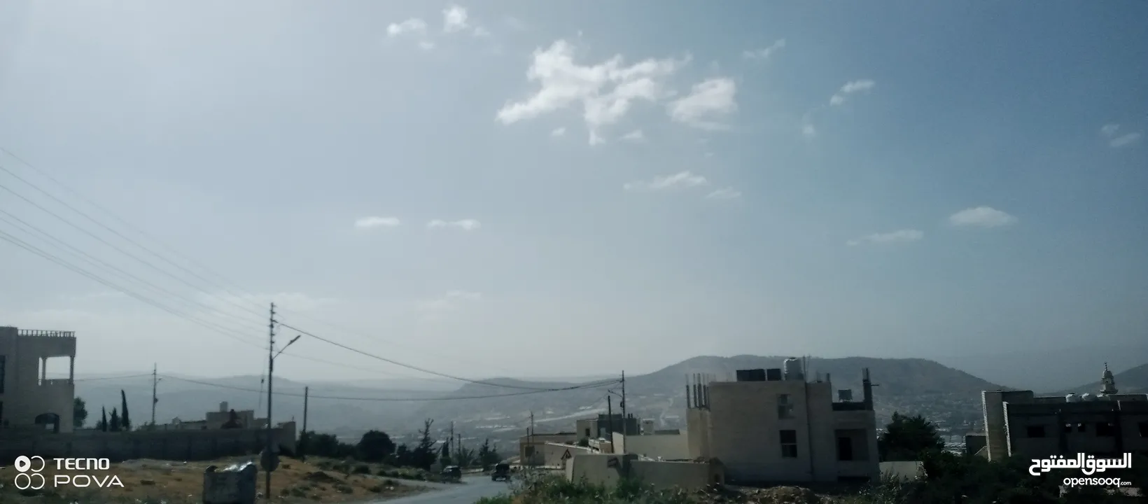 أرض للبيع في أبو نصير على شارعين تصلح لبناء فيلا إطلالة رائعة قريبة على شارع الأردن