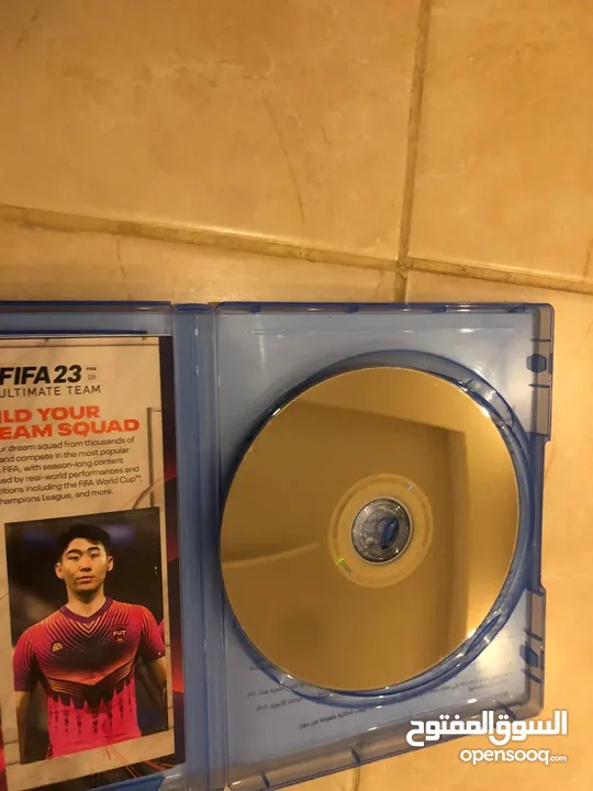 للبيع لعبة FIFA 23 أصلية – نسخة CD  الحالة: شبه جديدة (كأنها جديدة – بدون خدوش) شغالة 100%