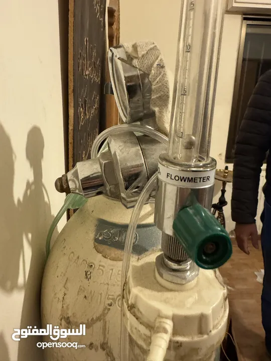 اسطوانة اكسجين مع منظم استخدام مرة واحدة للبيع