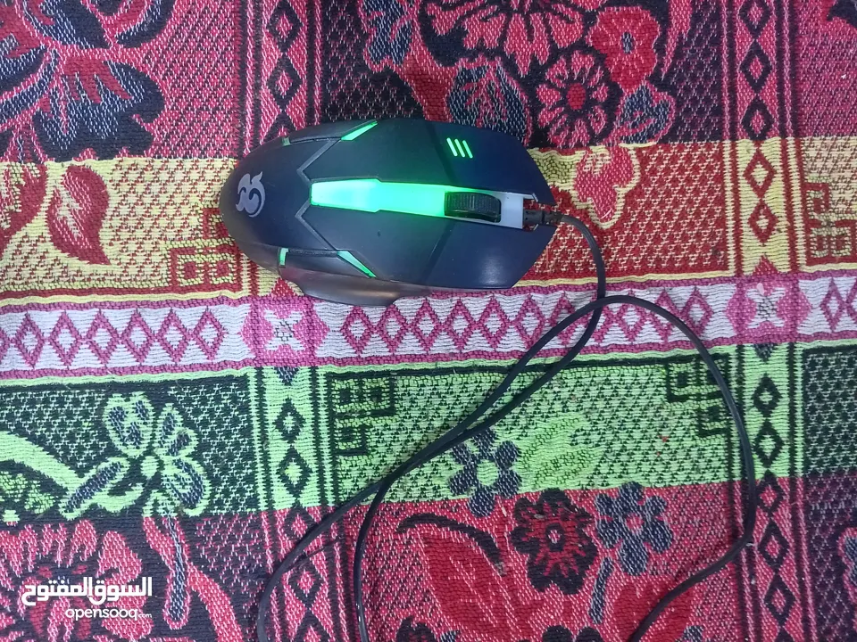 كيبورد  RGB + ماوس جيمنج+سماعة P9+هارد ديسك 80G السعر بالوصف و بدون خدمة توصيل