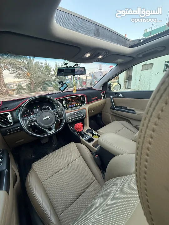 كيا سبورتاج ترخيص 2017 فل إضافات
