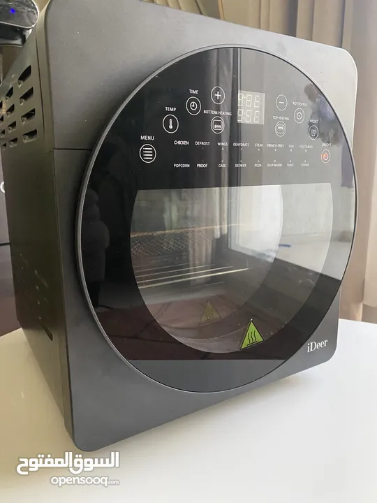 Air Fryer Oven,14.5L Large Toaster Oven with Touch Screen LED Digital, 16 Program