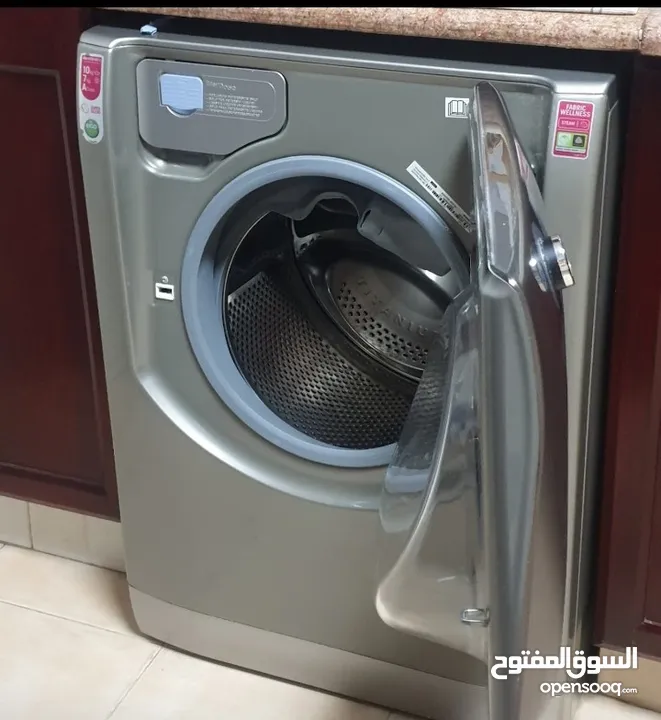 غساله مع حماصه نوع اريستون