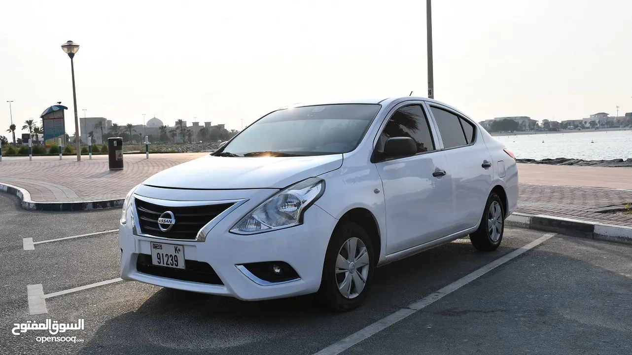 Nissan-Sunny-2020 (White Colour, Good Condition, ABS, GCC) Daily weekly and monthly Rental Available